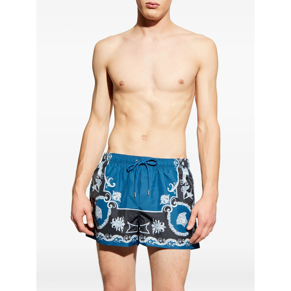 Versace Underwear Printed Swim Shorts