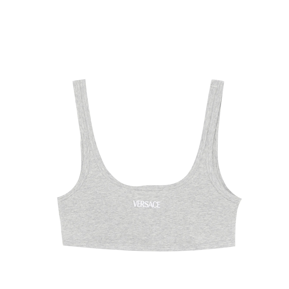 Versace Underwear Ribbed Bra
