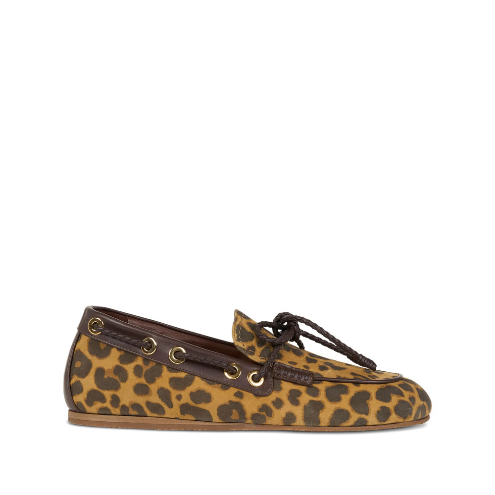 Etro Animal-print Loafers