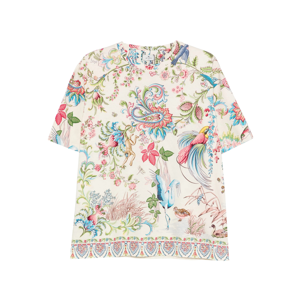 ETRO Etro Floral-print T-shirt　Etro フローラルプリント T シャツ