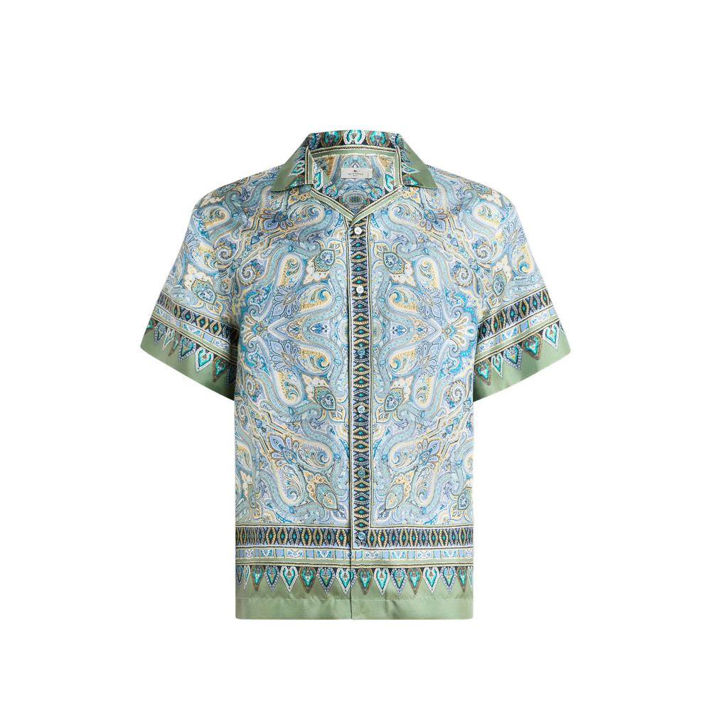 Etro Paisley-print Silk Shirt