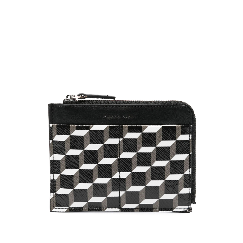 Pierre Hardy Perspective Cube Leather Wallet