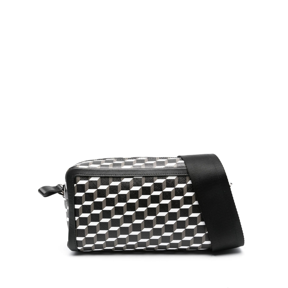 Pierre Hardy Cube Box Leather Shoulder Bag