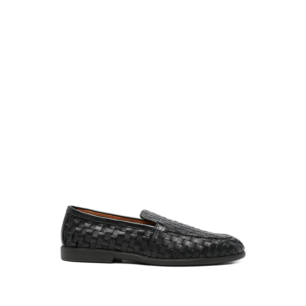 Santoni Woven Loafers