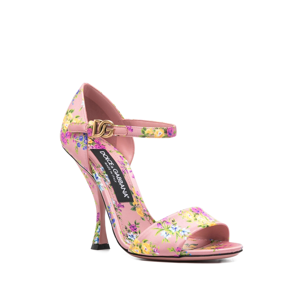 Keira Floral Buckle Sandals