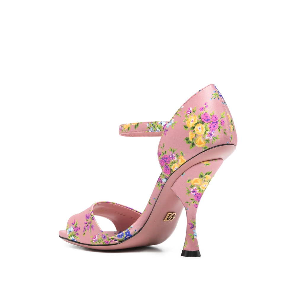 Keira Floral Buckle Sandals