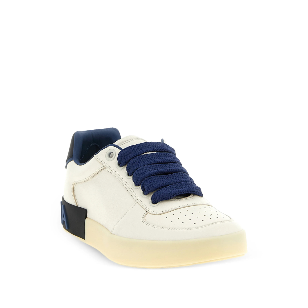 Dolce & Gabbana Portofino Leather Sneakers