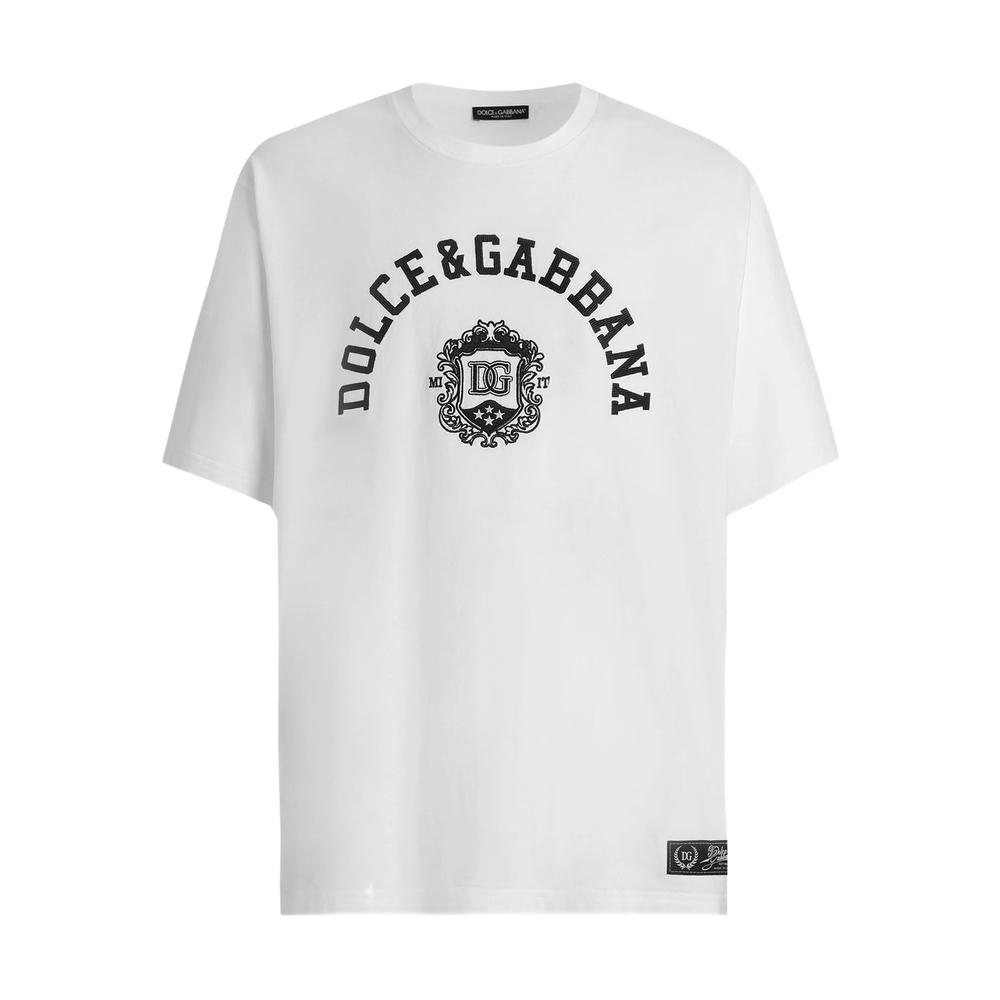 Dolce & Gabbana Logo-graphic Cotton T-shirt