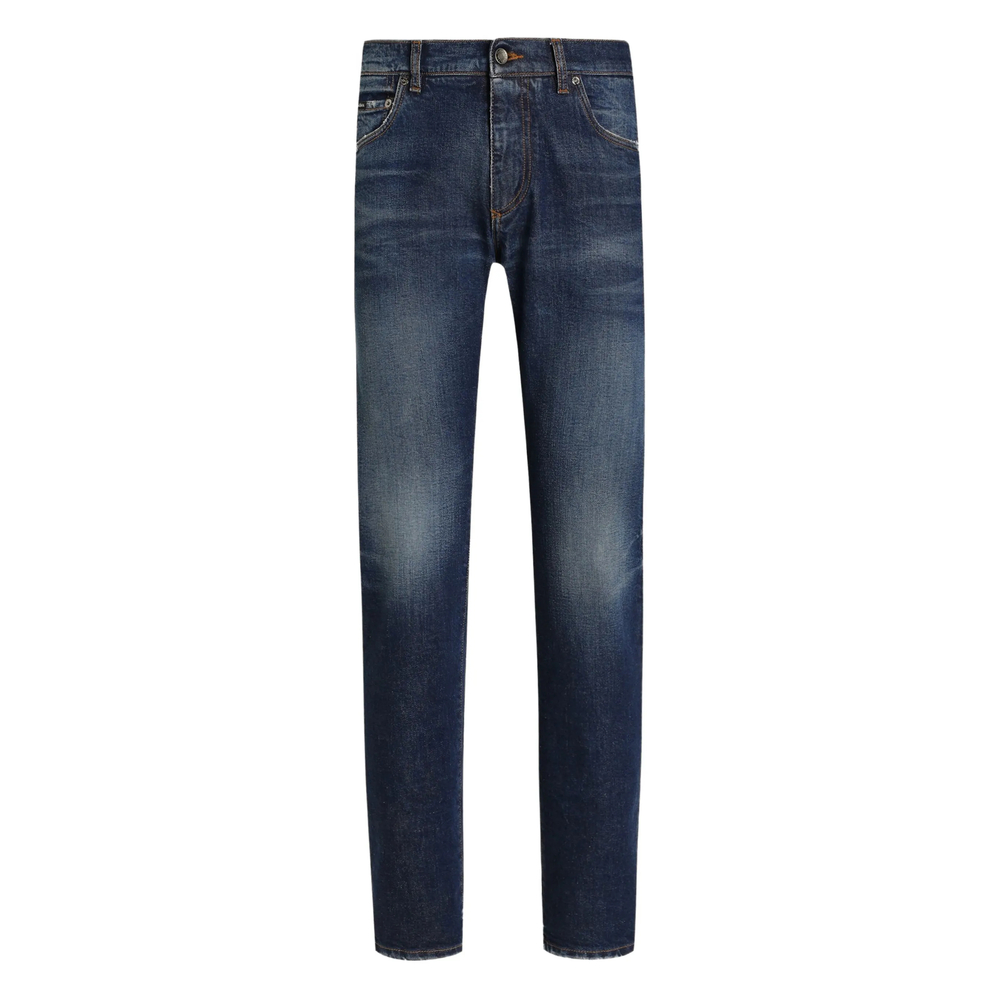 Dolce & Gabbana Logo-patch Jeans
