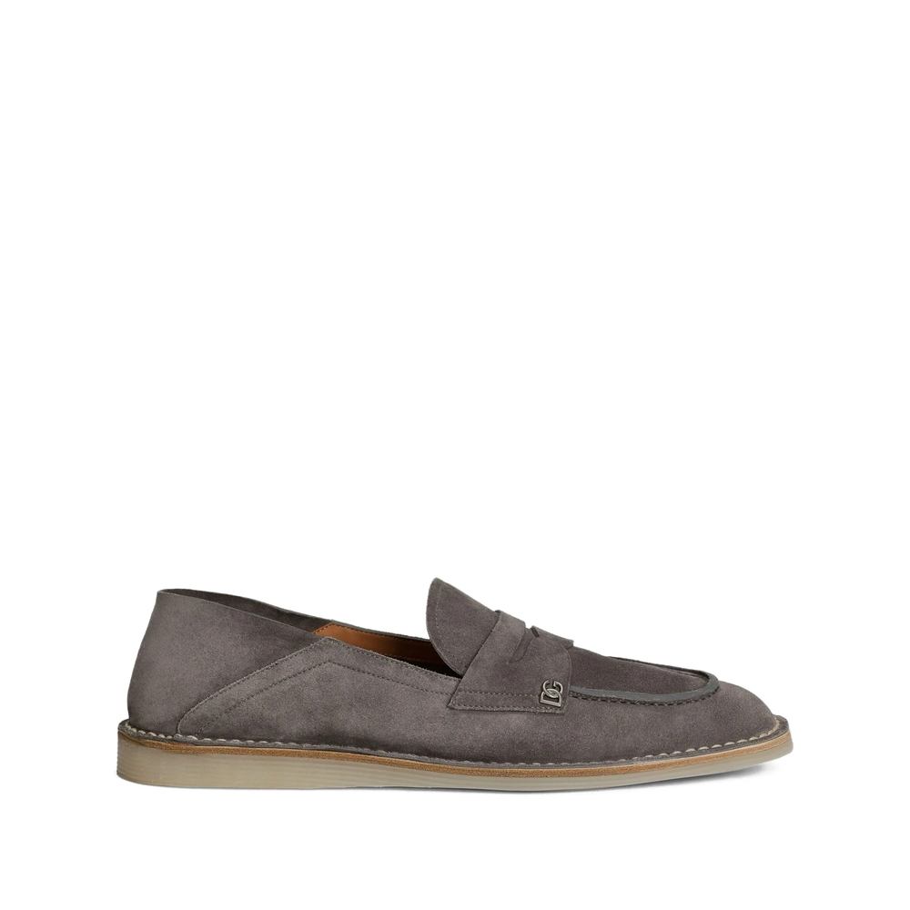 Dolce & Gabbana Logo-plaque Penny Loafers