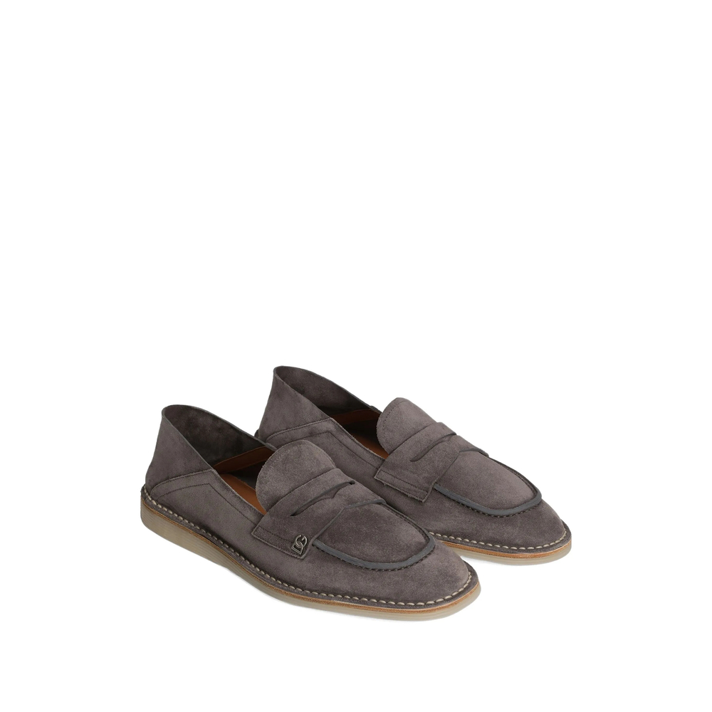 Logo-Plaque Penny Loafers