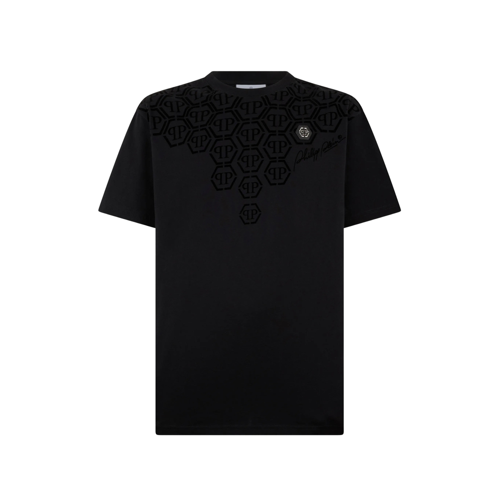 Philipp Plein Logo-pattern T-shirt