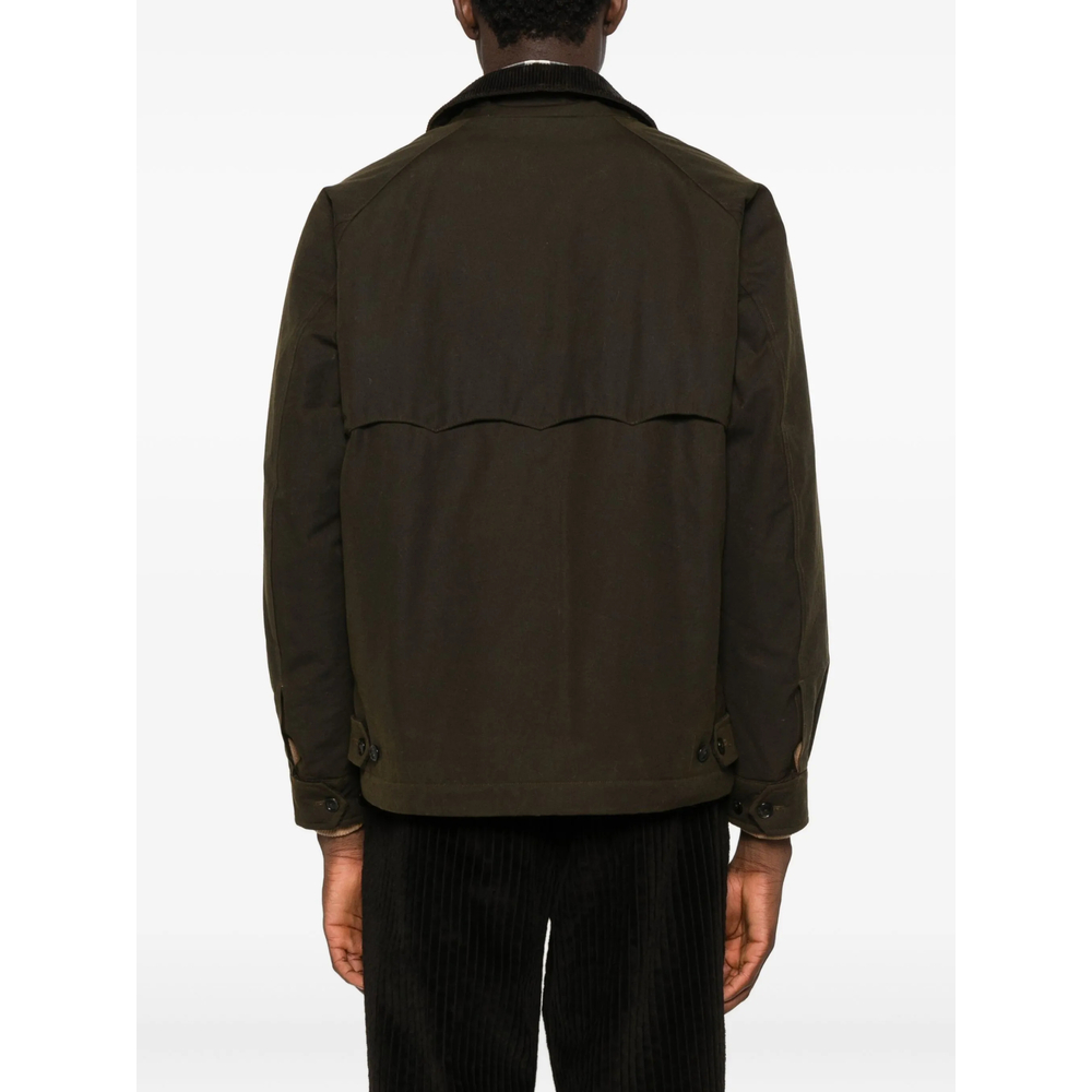 Corduroy-Collar Jacket