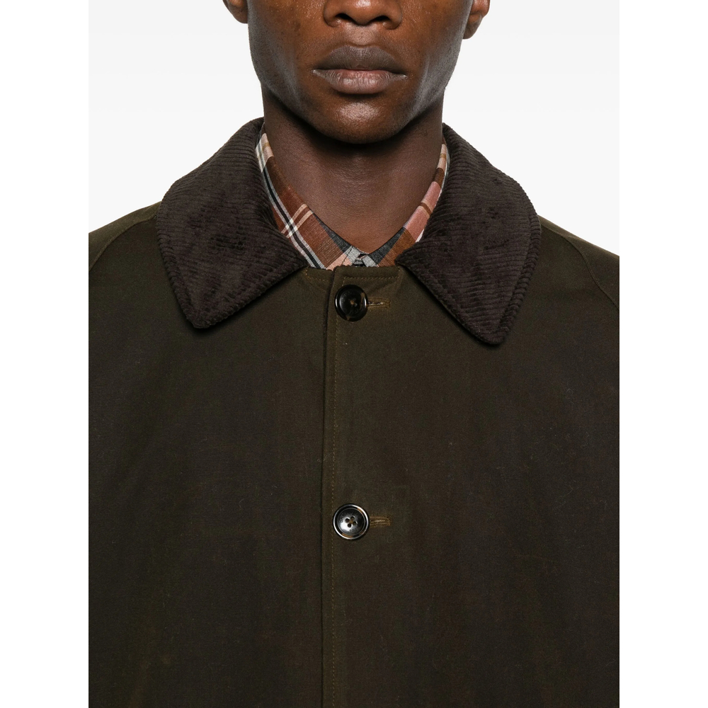 Corduroy-Collar Jacket