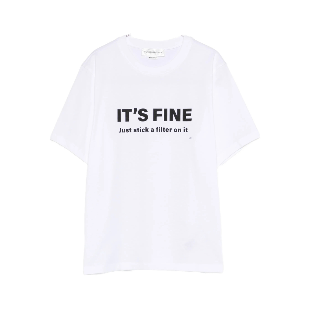 Victoria Beckham Slogan-print T-shirt