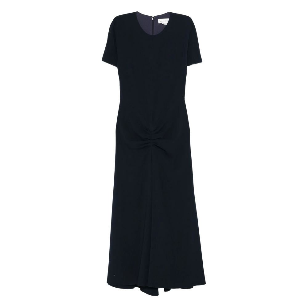 Victoria Beckham Gathered Midi Dress