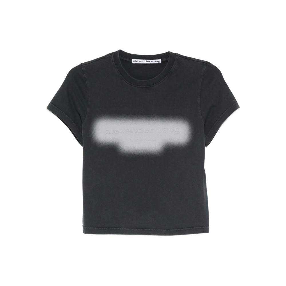 Alexander Wang Embossed Graphic-print T-shirt