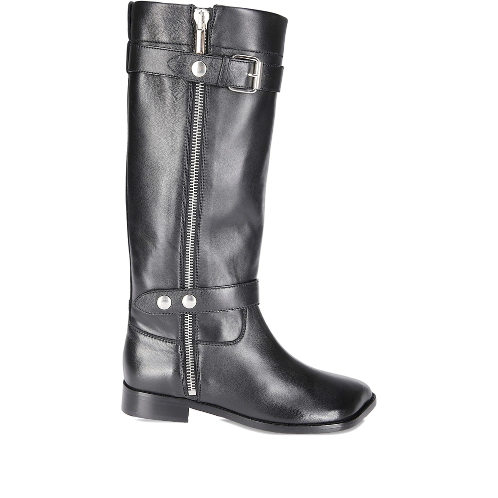 Niccolò Pasqualetti Obliqua Zip Buckle Boots