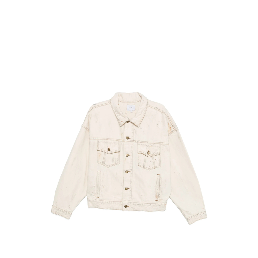 Rhude Distressed Denim Jacket