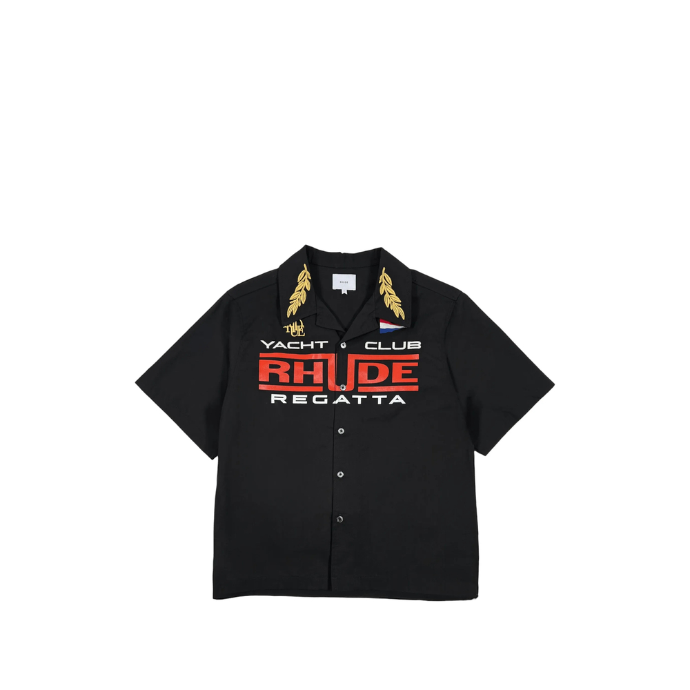 R H U D E Regatta Logo-print Shirt