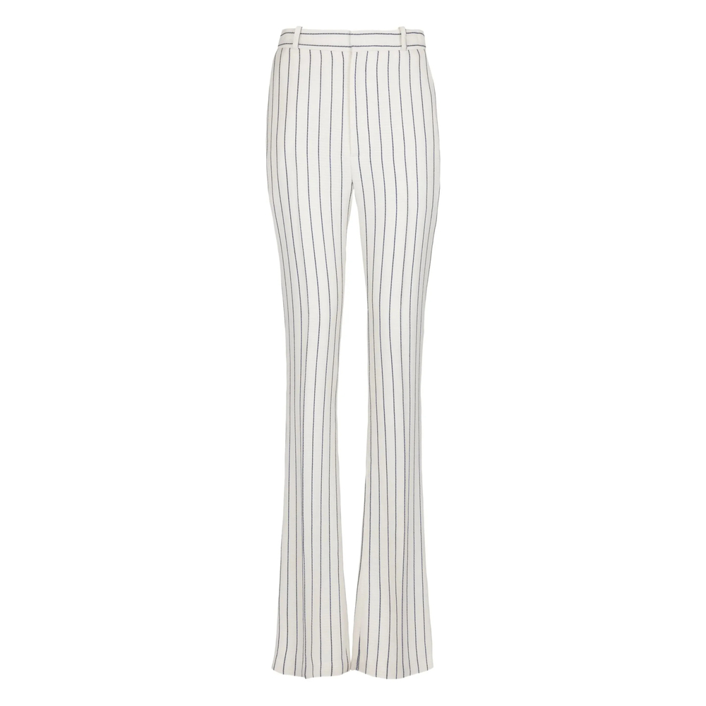 Balmain Straight-leg Pinstripe Trousers