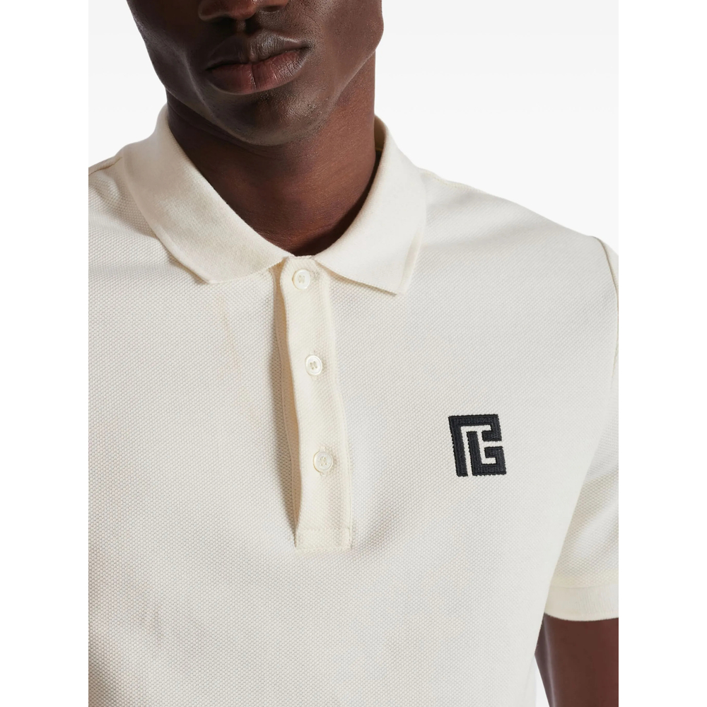 Polo Logo-Embroidered Cotton Polo Shirt