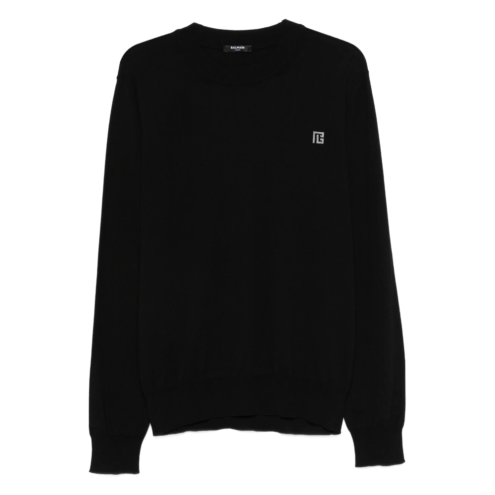 Balmain Logo-detail Long-sleeve T-shirt