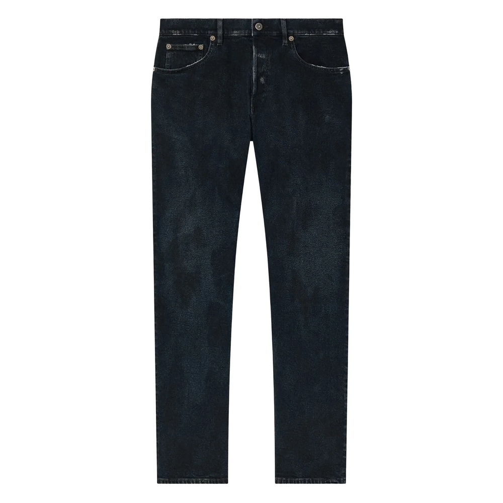 Golden Goose Slim-fit Jeans In Dark Indigo Stretch Denim