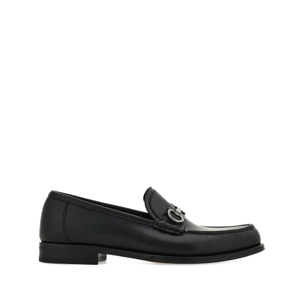 Ferragamo Gancini-buckle Loafers
