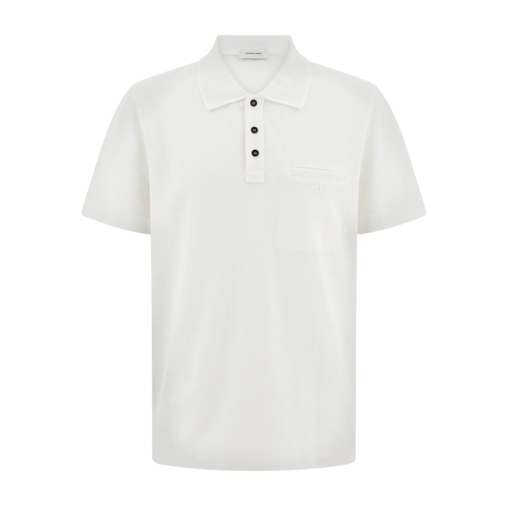Ferragamo Cotton Polo Shirt　フェラガモ コットン ポロシャツ Ferragamo