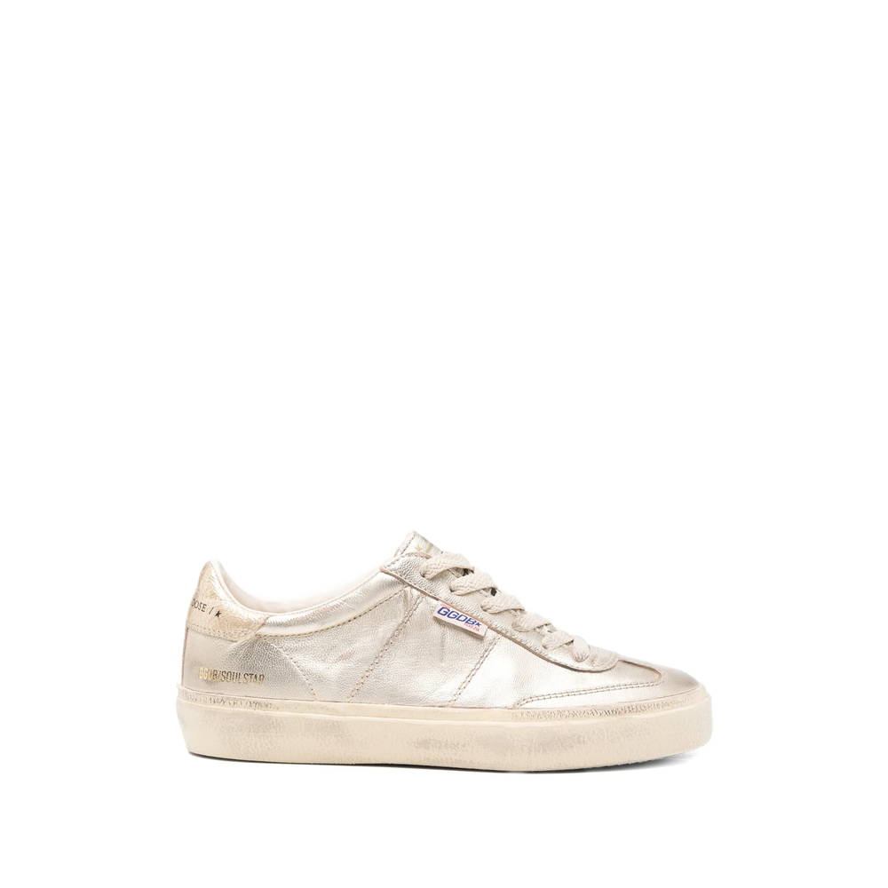 Golden Goose Soul Star Metallic-effect Sneakers
