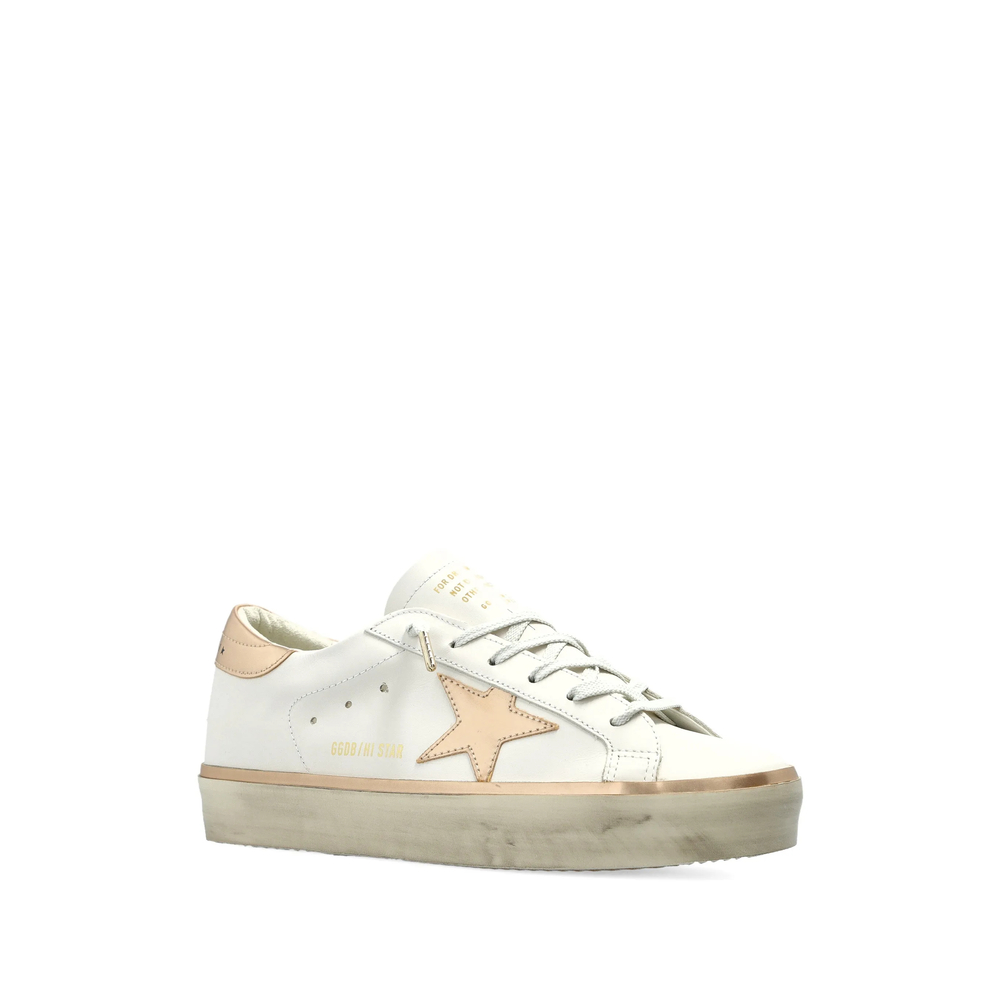 Golden Goose Hi Stars Lace-up Sneakers