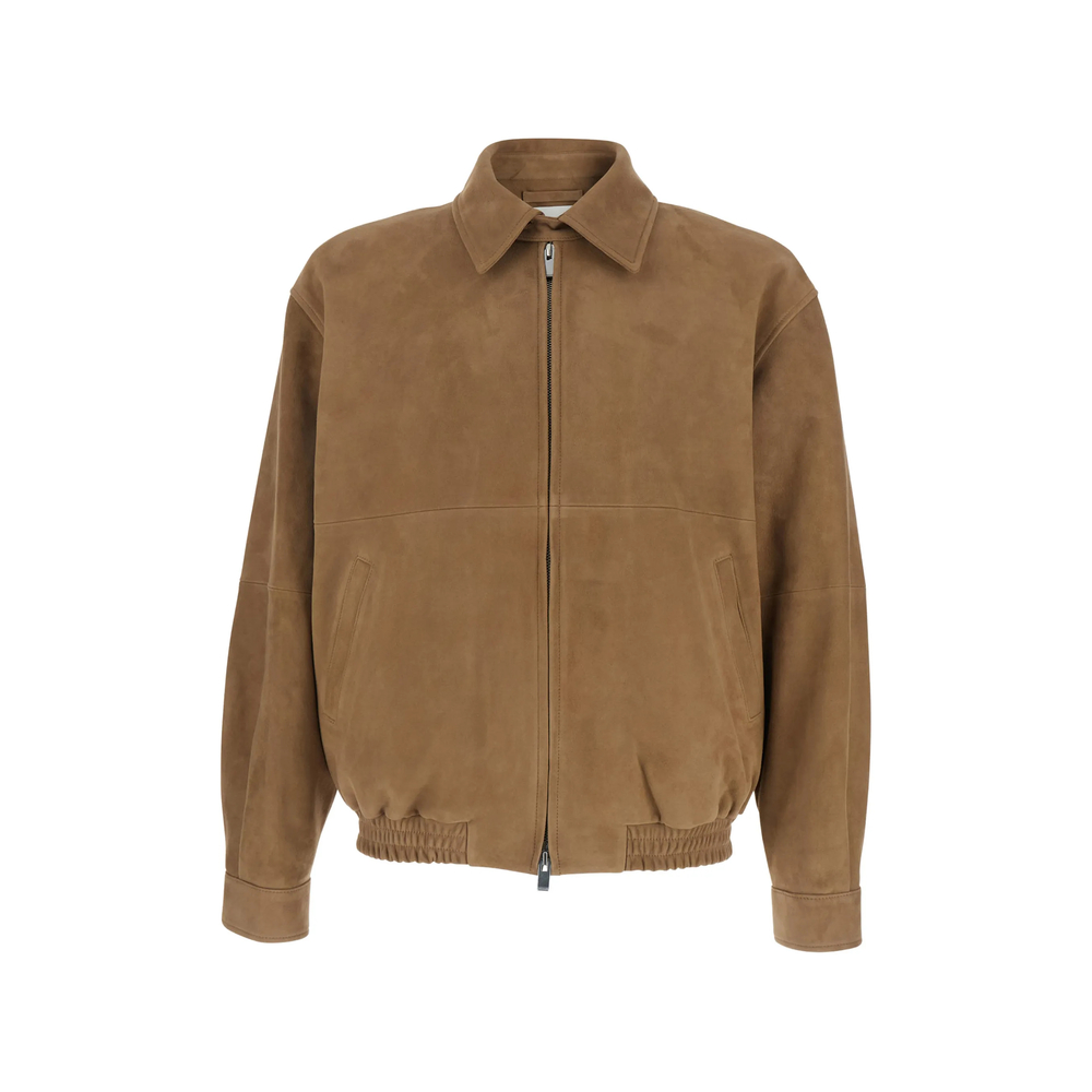 Tonywack Goat Suede Zip Jacket