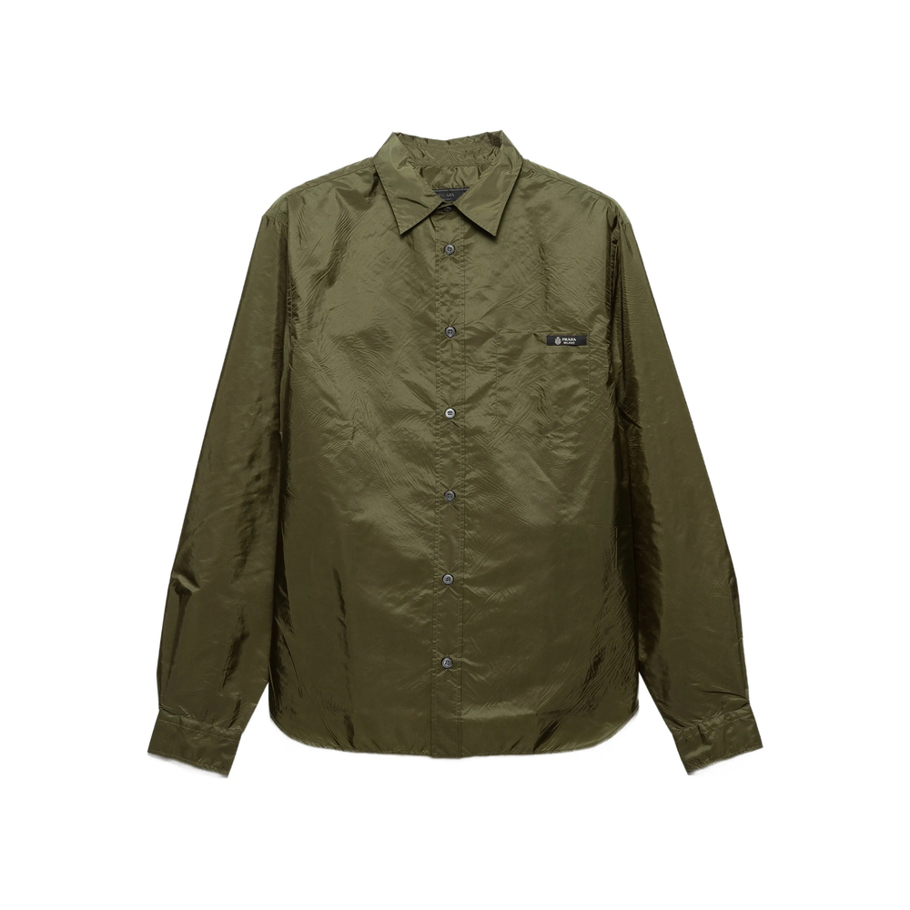 Prada Re-Nylon Patch Pocket Shirt
