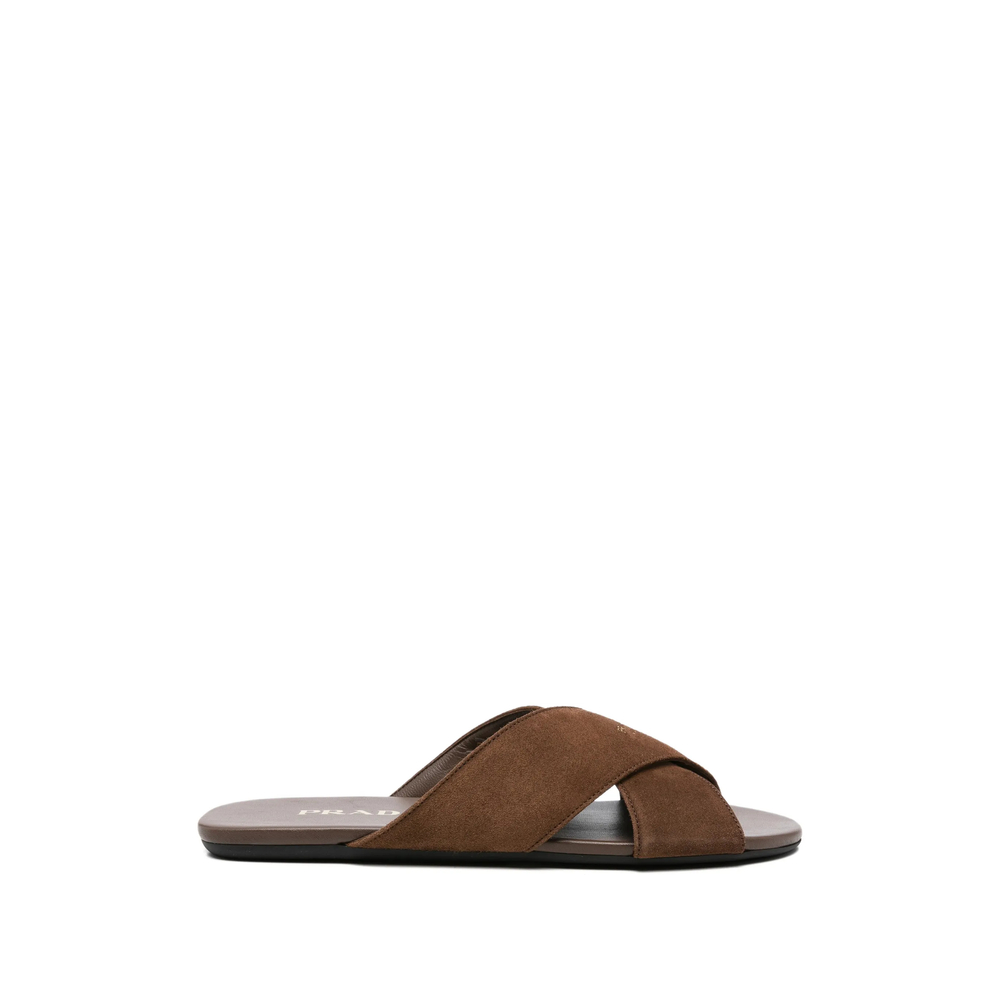 Prada Suede Slides