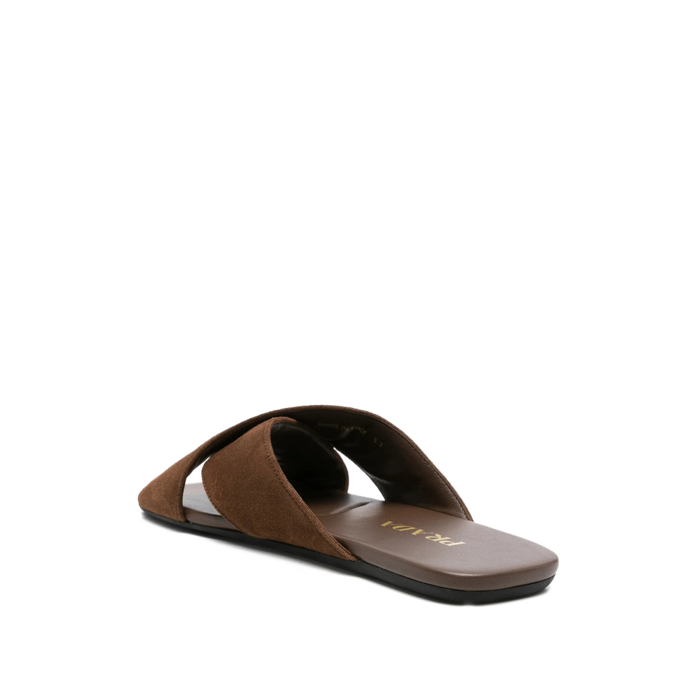 Suede Slides