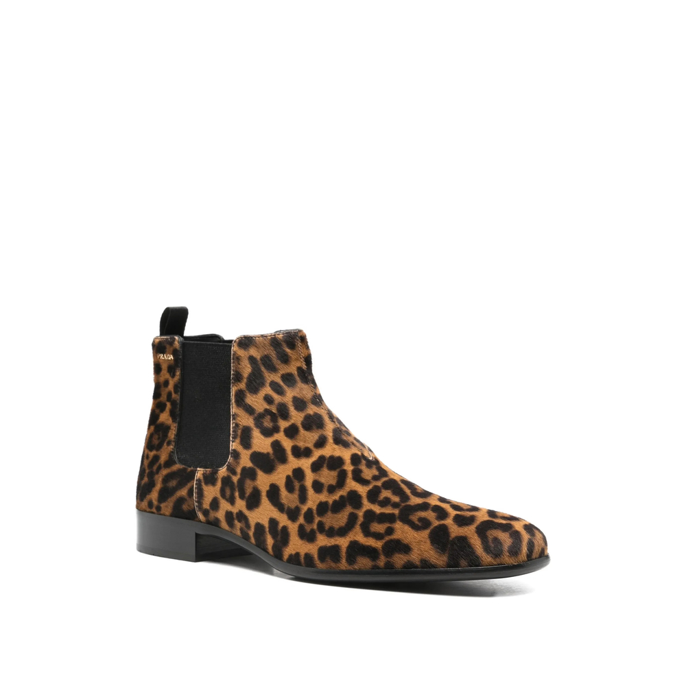 Printed Chelsea Boots