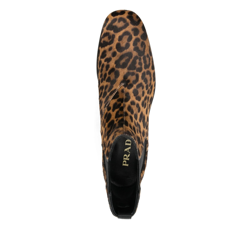 Printed Chelsea Boots
