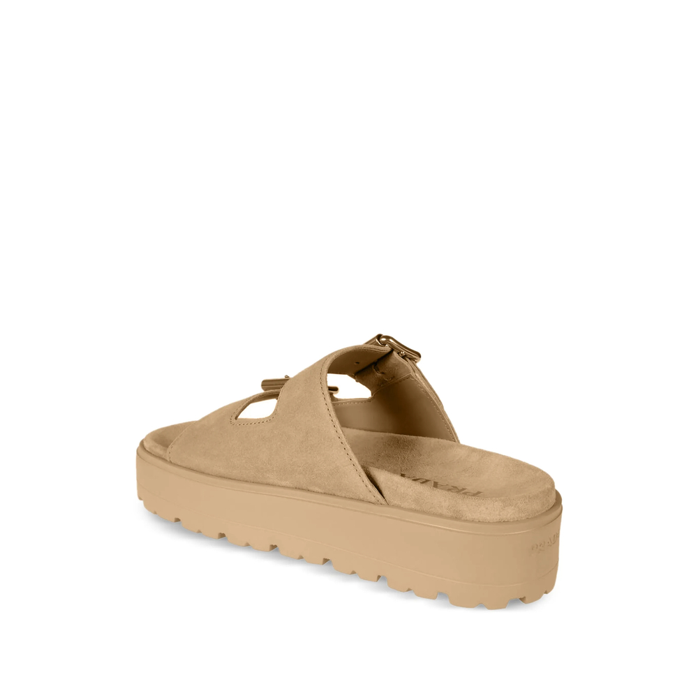 Buckle Platform Sandals