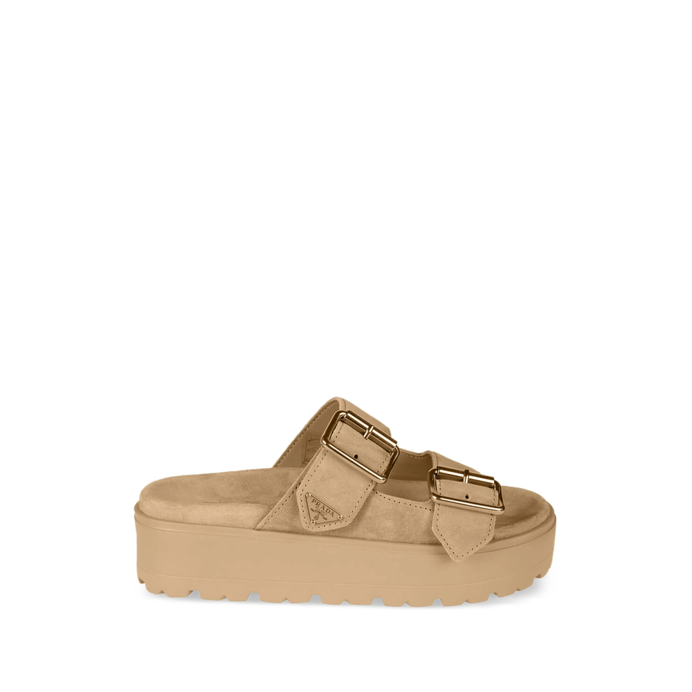 Buckle Platform Sandals