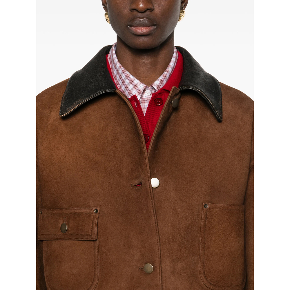 Suede Caban Jacket