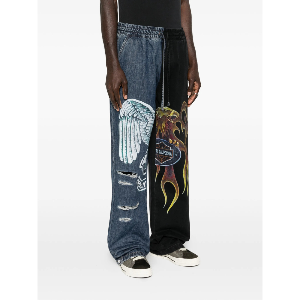 Printed Jeans