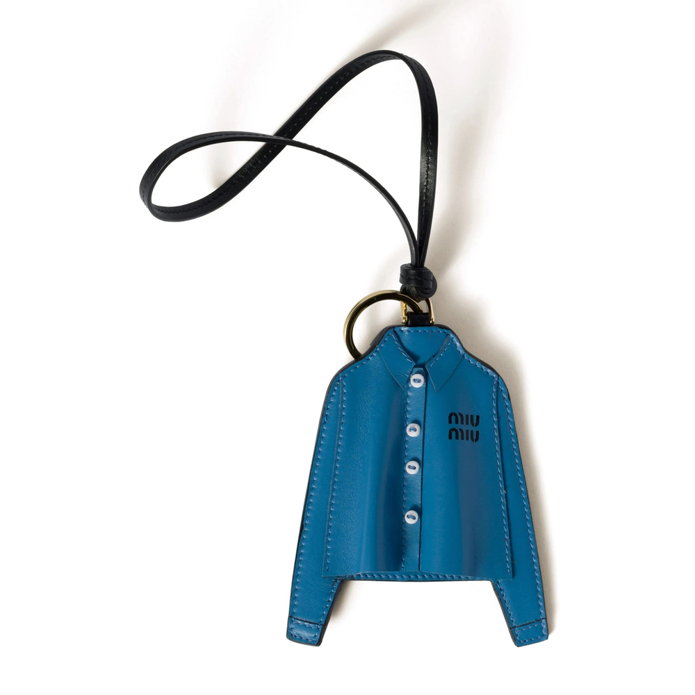 Miu Miu Leather Trick Keychain