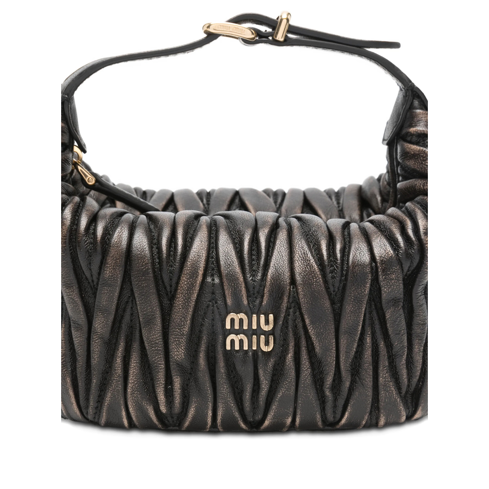 Mini Matelassé Logo-Detail Shoulder Bag