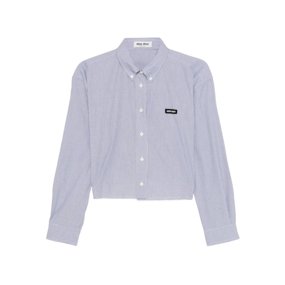 Miu Miu Miu Miu Checked Shirt　ミュウミュウ チェック シャツ