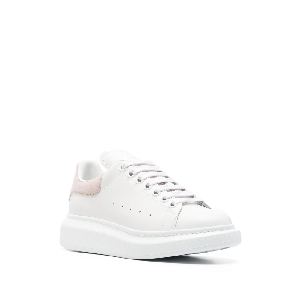Suede-Trim Sneakers