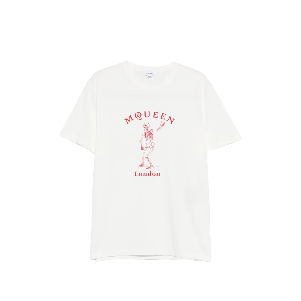 Alexander Mcqueen Skeleton-graphic T-shirt