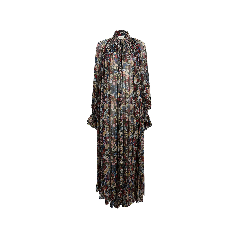 Khaite Edgar Floral-print Maxi Dress