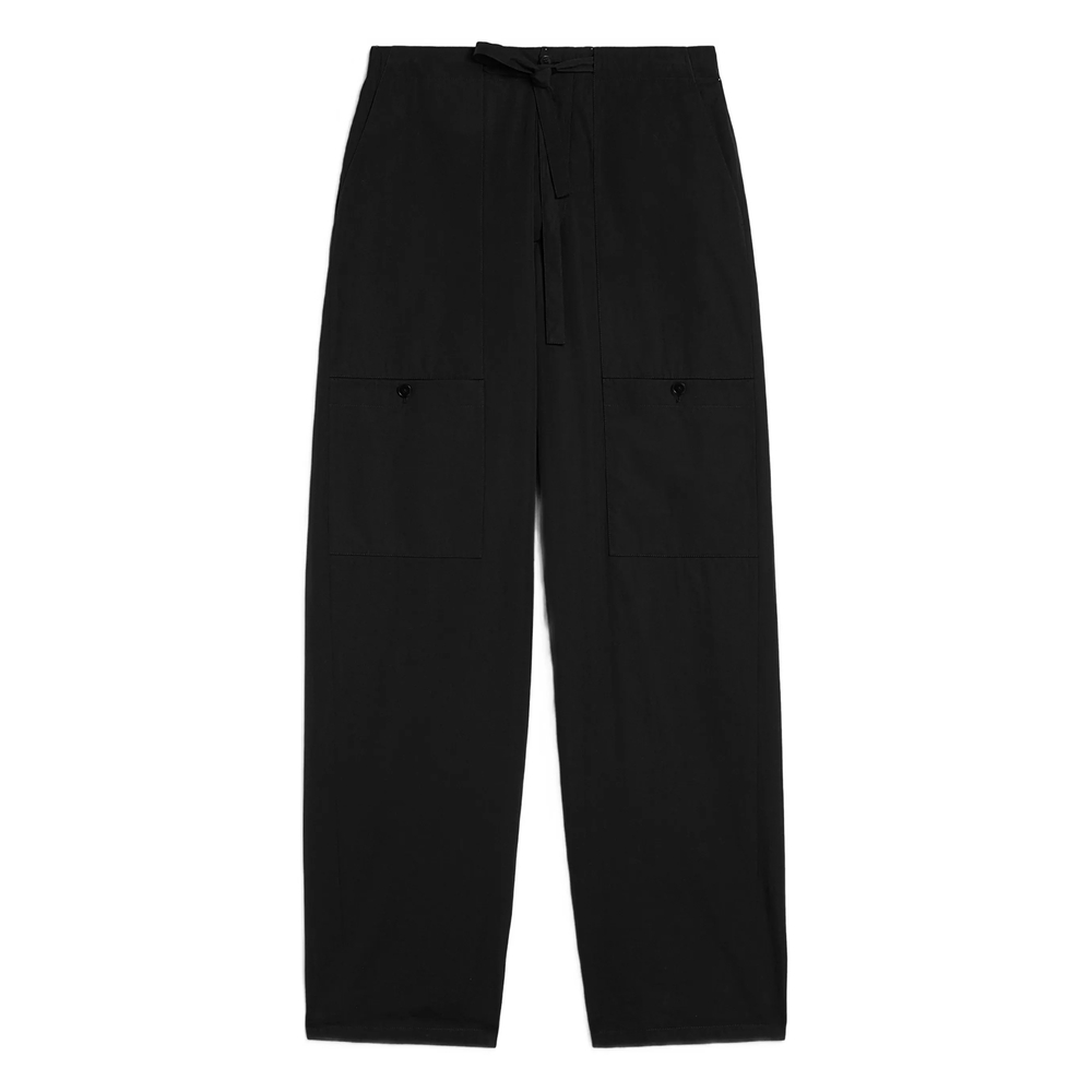 Jil Sander Cotton Poplin Cargo Trousers