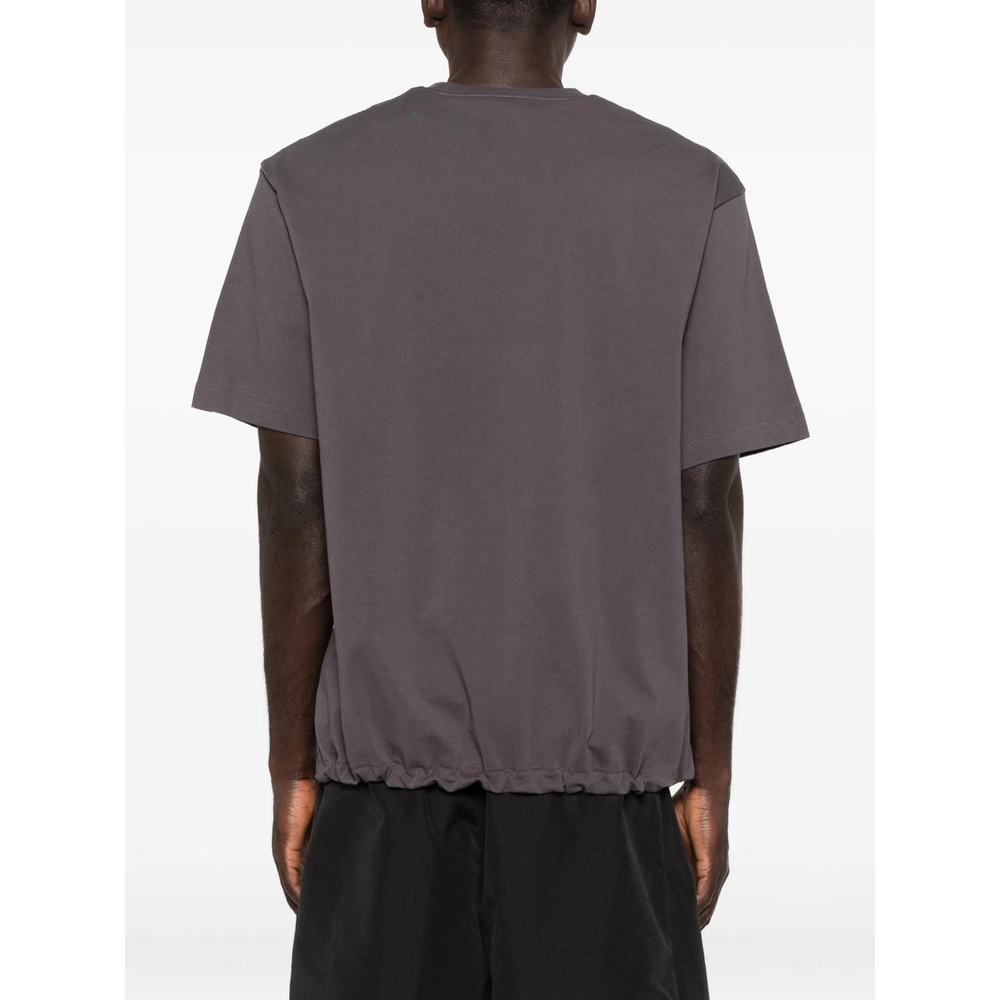 Logo-Print Panelled T-Shirt